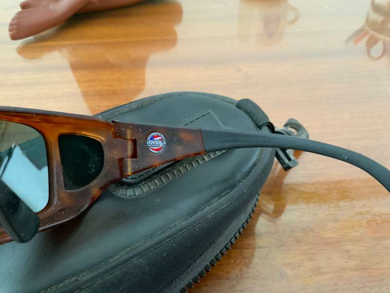 Cocoons Flex2fit Wideline Sunglasses Frame C427G Unisex Tortoise Wrap & Case
