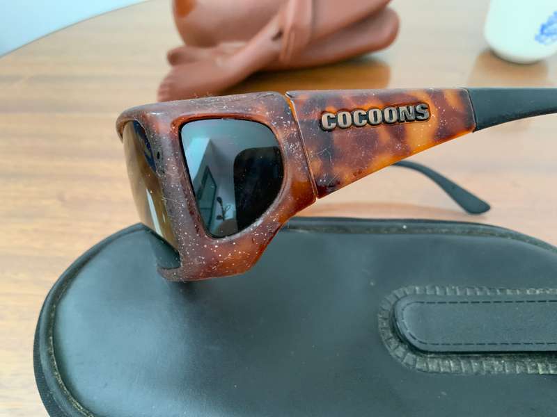 Cocoons Flex2fit Wideline Sunglasses Frame C427G Unisex Tortoise Wrap & Case
