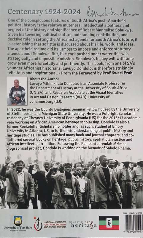 Luvuyo Dondolo, One Race: The Legacy of Robert Mangaliso Sobukwe