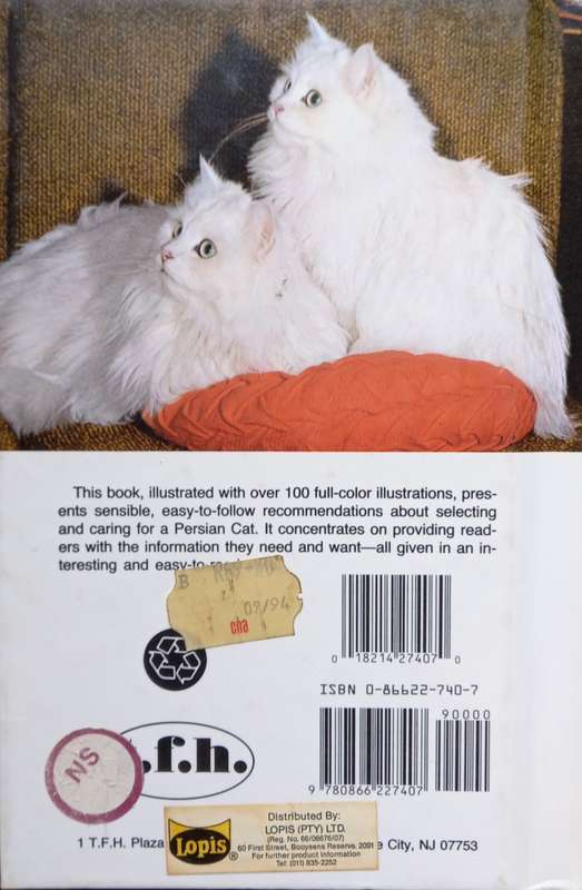 Edward E. Esarde, Persian Cats
