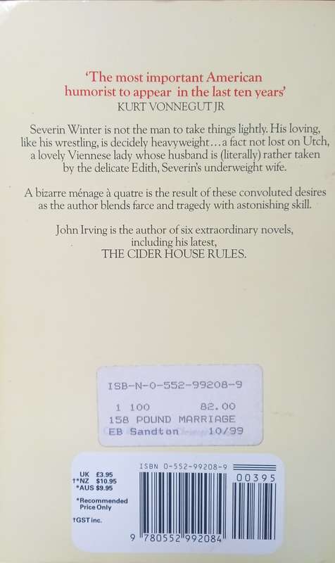 John Irving, The 158-Pound Marriage