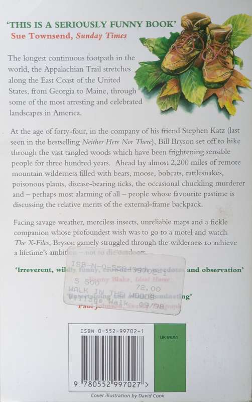 Bill Bryson, A Walk in the Woods