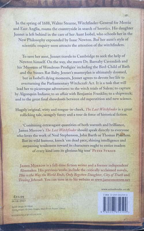 James Morrow, The Last Witchfinder