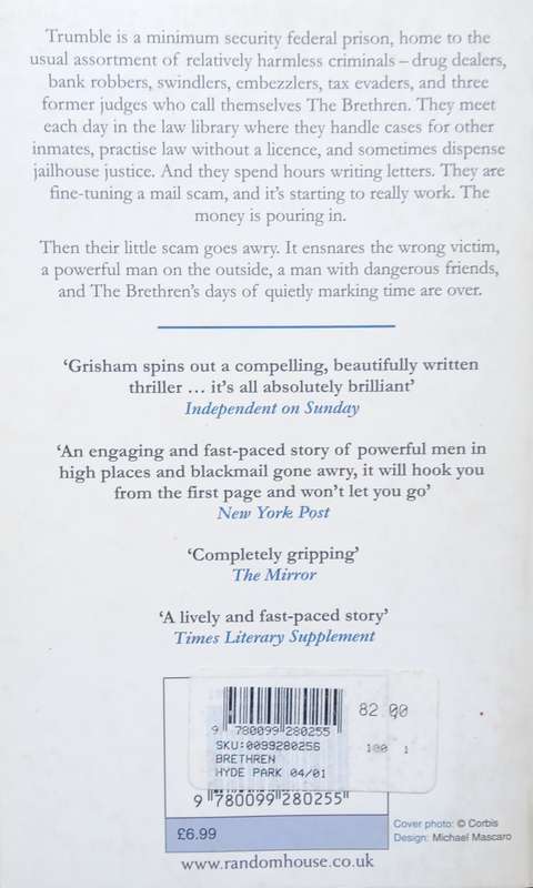 John Grisham, The Brethren
