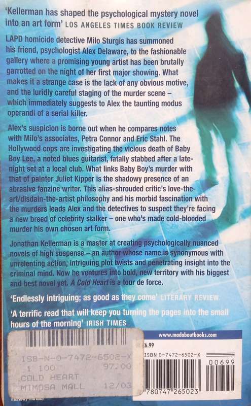 Jonathan Kellerman, A Cold Heart