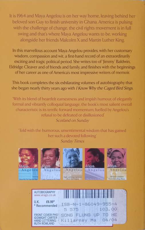 Maya Angelou, A Song Flung Up to Heaven