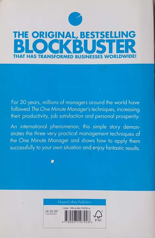 Ken Blanchard & Spencer Johnson, The One Minute Manager