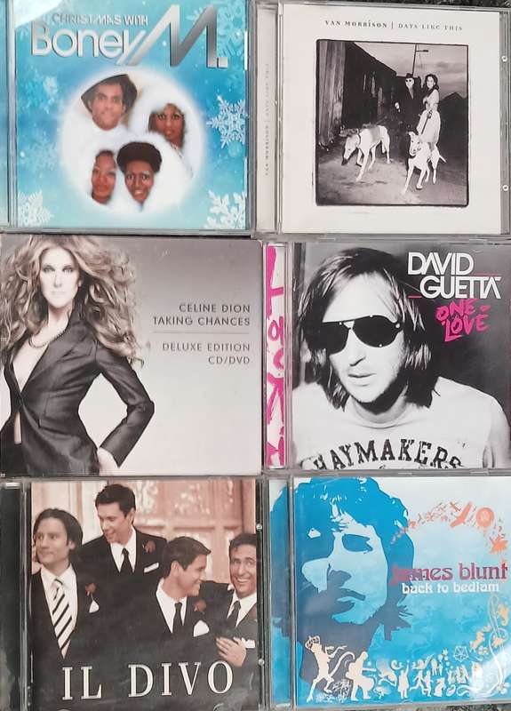 Collection of 22 music CDs