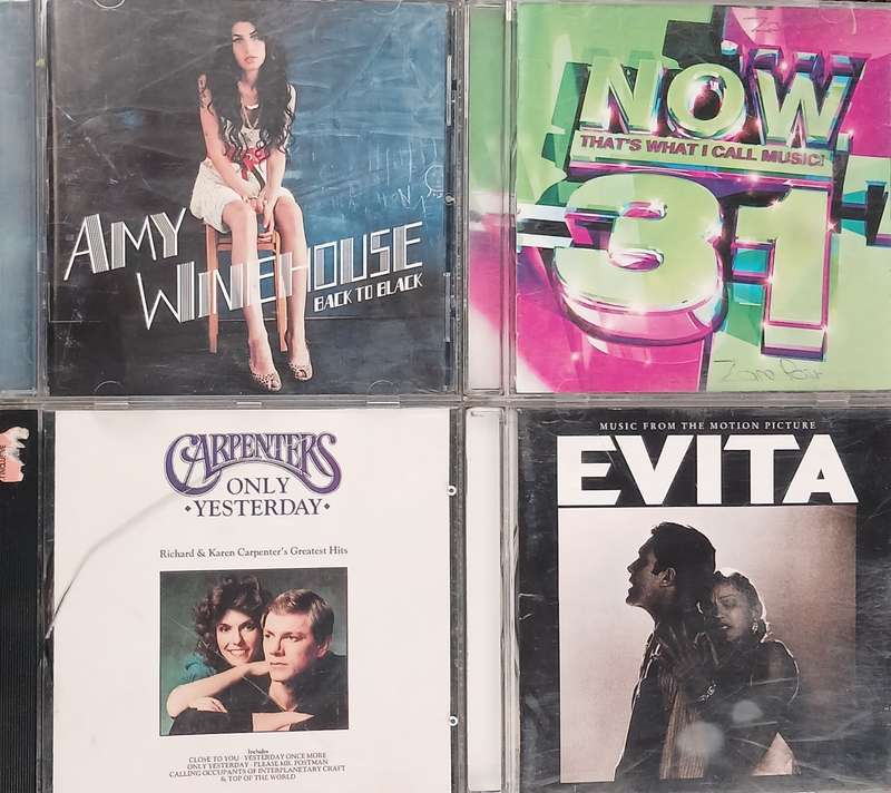Collection of 22 music CDs