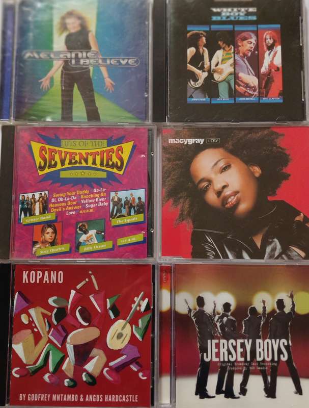 Collection of 44 music CDs