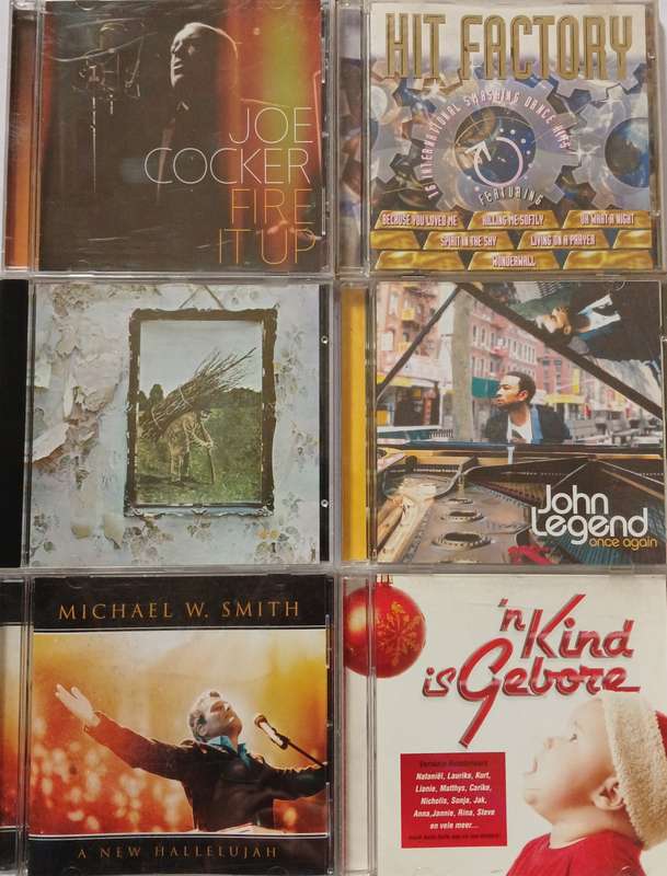 Collection of 44 music CDs