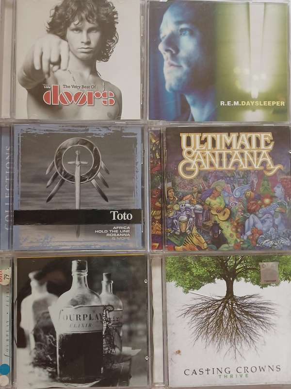 Collection of 22 music CDs (bands)
