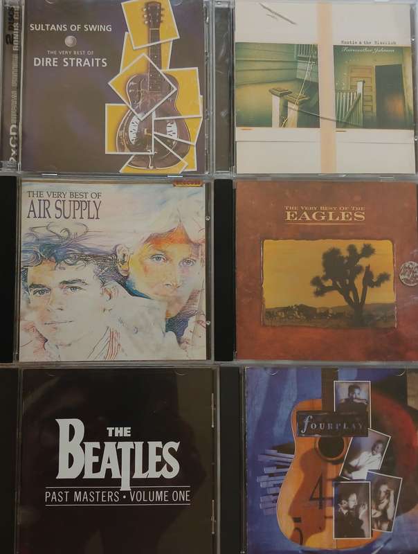 Collection of 22 music CDs (bands)