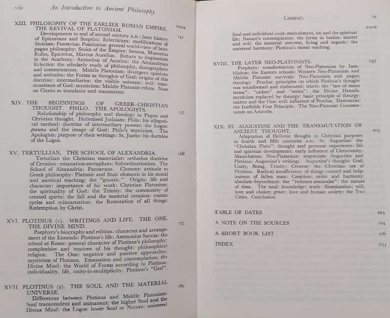 A.H. Armstrong, An Introduction to Ancient Philosophy