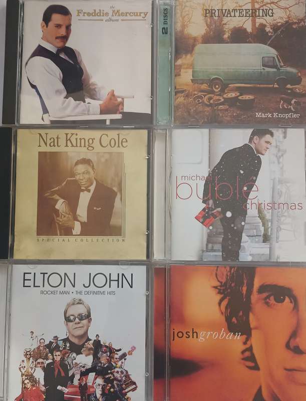 Collection of 24 music CDs (male singers)