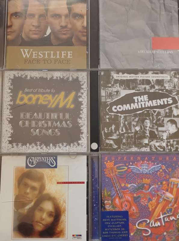 Collection of 22 music CDs (bands)