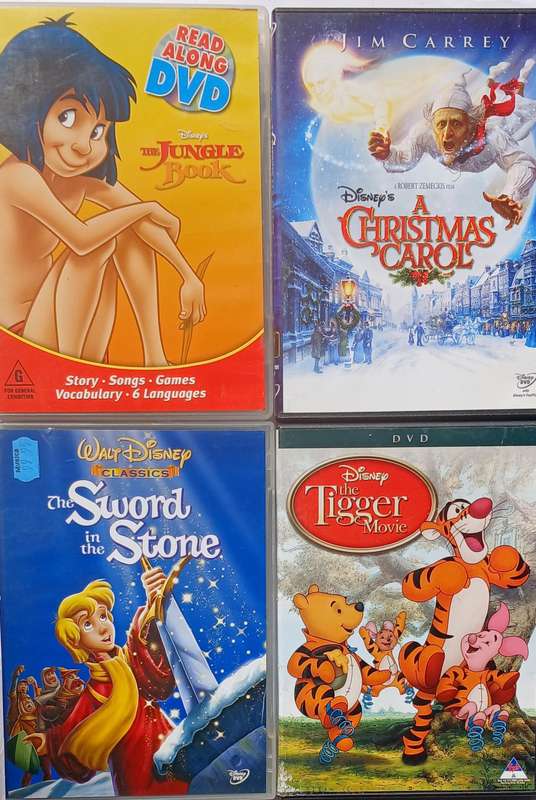 Collection of 8 DVDs (Disney)