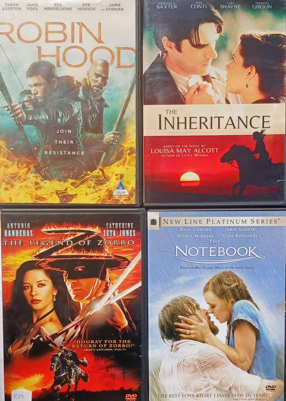Collection of 12 DVDs (Drama & Adventure)