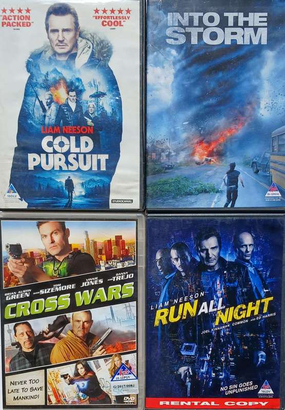 Collection of 12 DVDs (Action & Adventure)