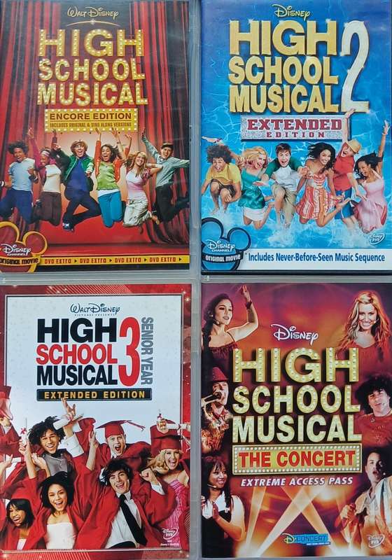 Collection of 12 DVDs (Disney tweens)