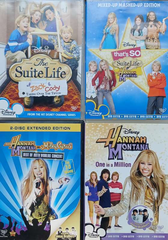 Collection of 12 DVDs (Disney tweens)