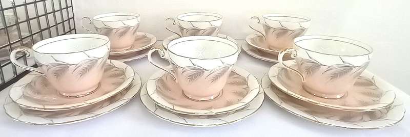Pink Ainsley Tea Set (21 pcs)
