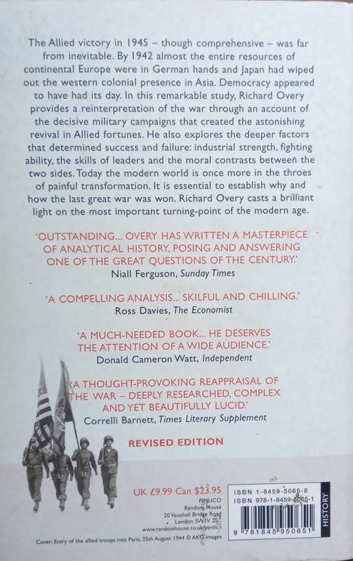 Richard Overy, Why the Allies Won