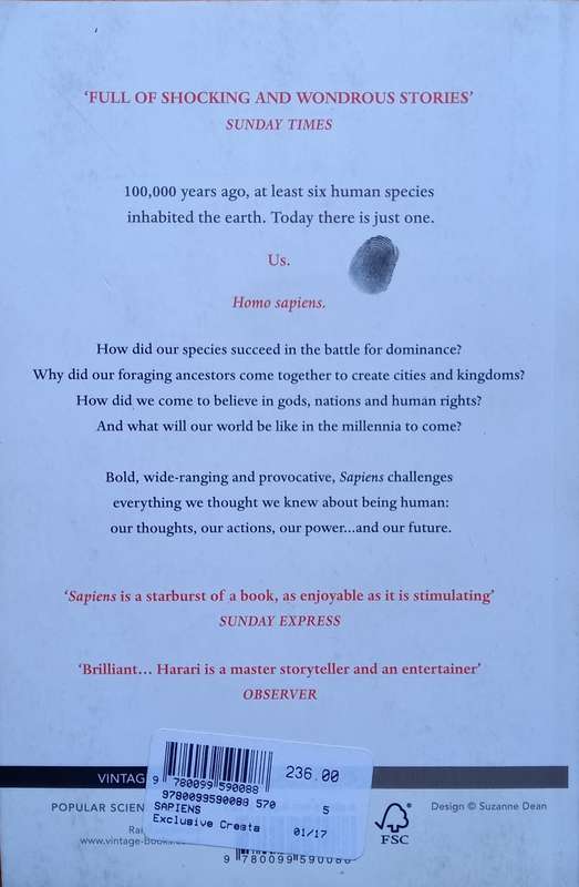 Yuval Noah Harari, Sapiens: A Brief History of Humankind