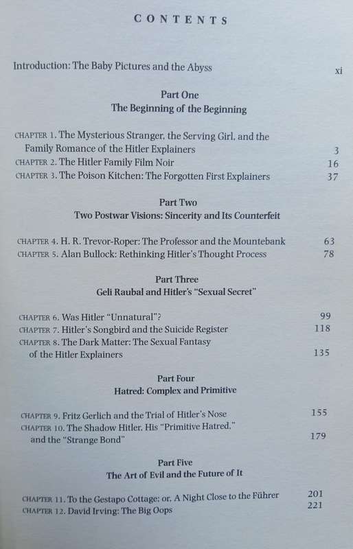 Ron Rosenbaum, Explaining Hitler: The Search for the Origins of his Evil
