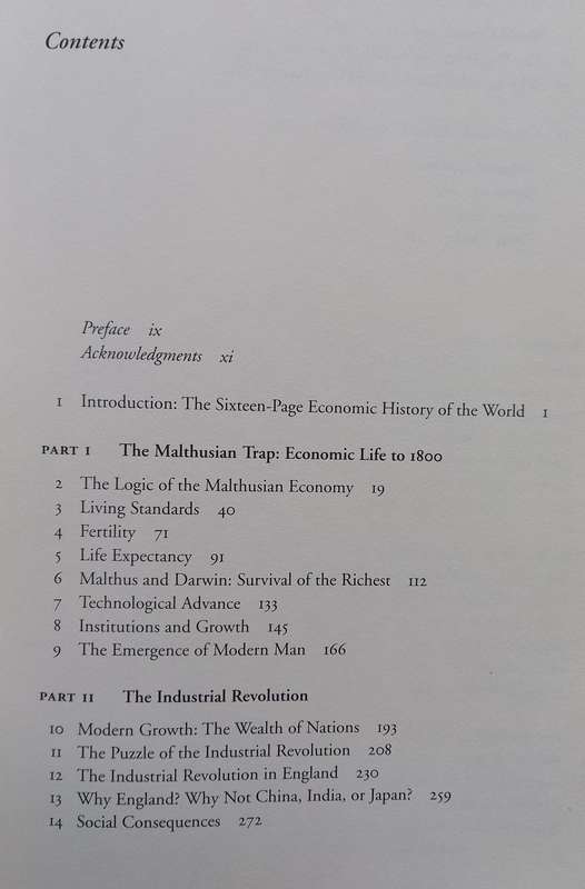 Gregory Clark, A Farewell to Alms: A Brief Economic History of the World