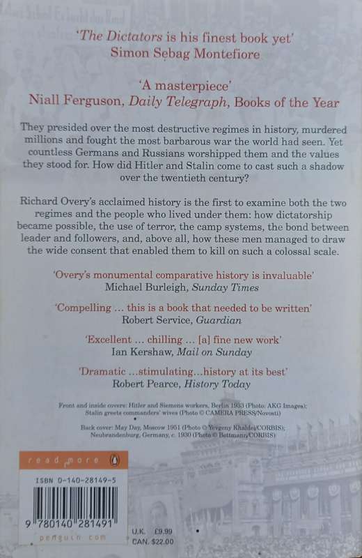 Richard Overy, The Dictators: Hitler's Germany, Stalin's Russia