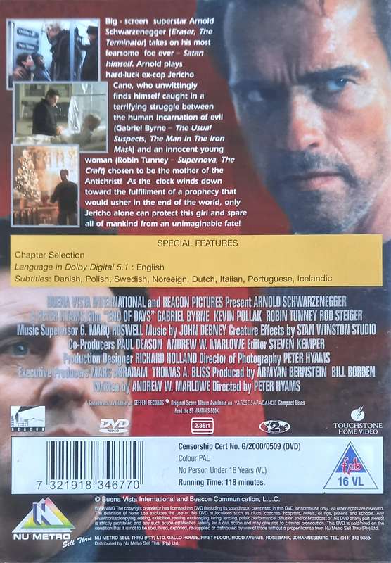 End of Days (DVD)