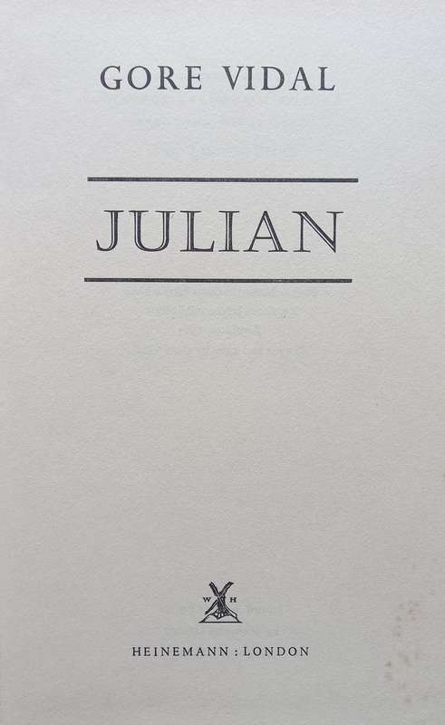 Gore Vidal, Julian