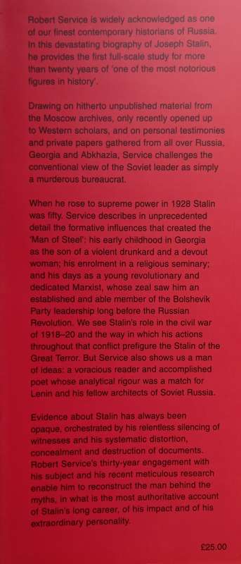 Robert Service, Stalin: A Biography