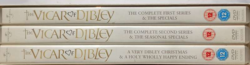 Complete "Vicar of Dibley" TV Series DVD Set (6 discs)