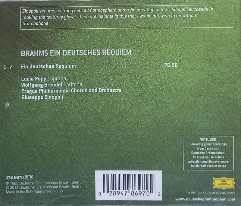 Brahms: Ein Deutsches Requiem (Sinopoli)