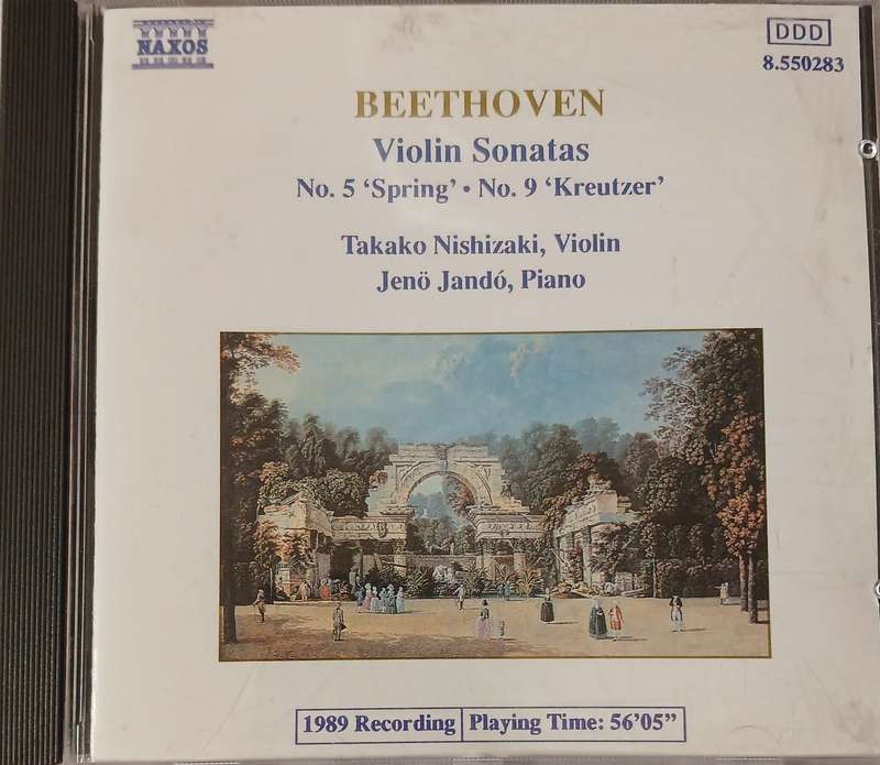 Beethoven: Violin Sonatas no. 5 ('Spring') & no. 9 ('Kreutzer')