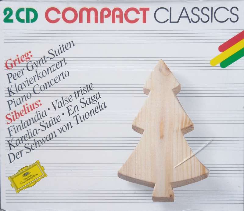 Grieg: Piano Concerto & Peer Gynt, Sibelius: Finlandia, En Saga, Karelia Suite etc. (2-CD Set)
