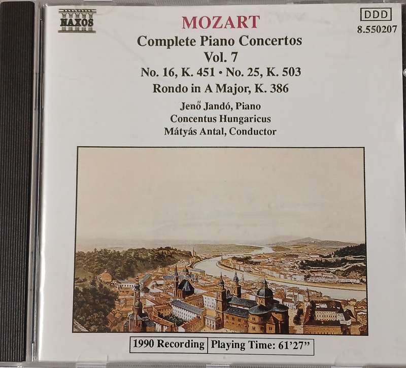 Mozart: Piano Concertos no. 16, K. 451 & no. 25, K. 503