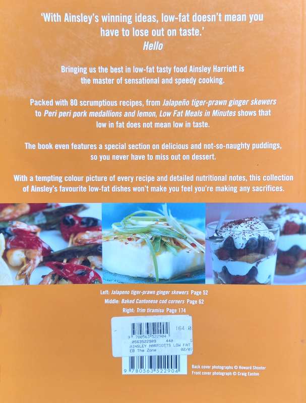 Ainsley Harriot, Low Fat Meals in Minutes