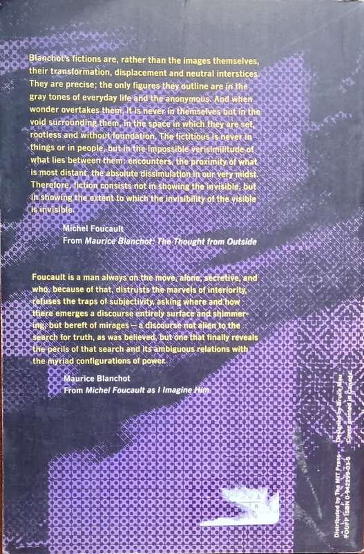 Foucault / Blanchot