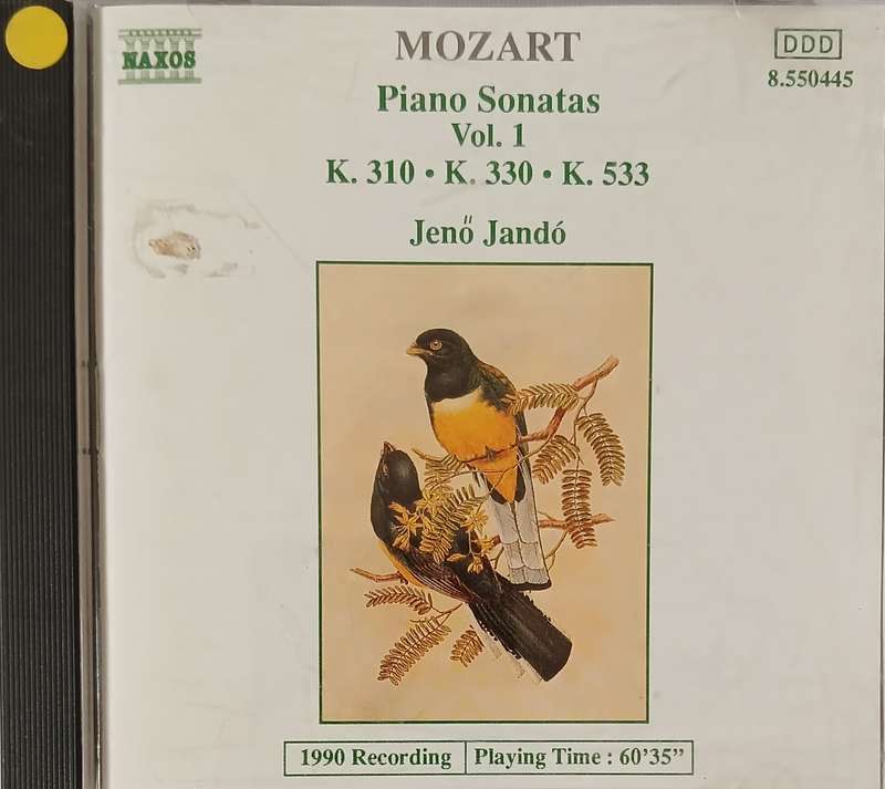 Mozart: Piano Sonatas, K. 310, 330 & 533 (CD)