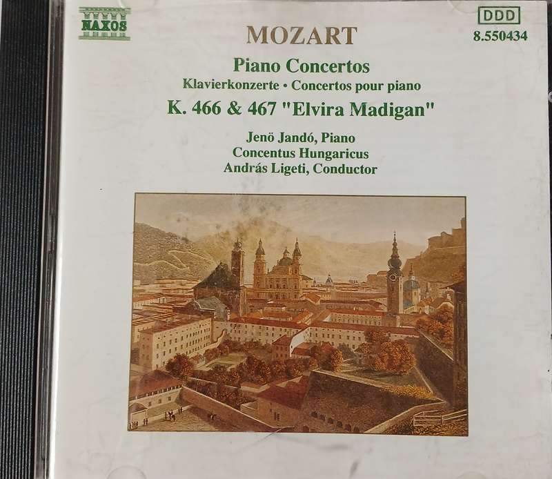 Mozart: Piano Concertos no. 20, K. 466 & no. 21, K 467 ('Elvira Madigan')