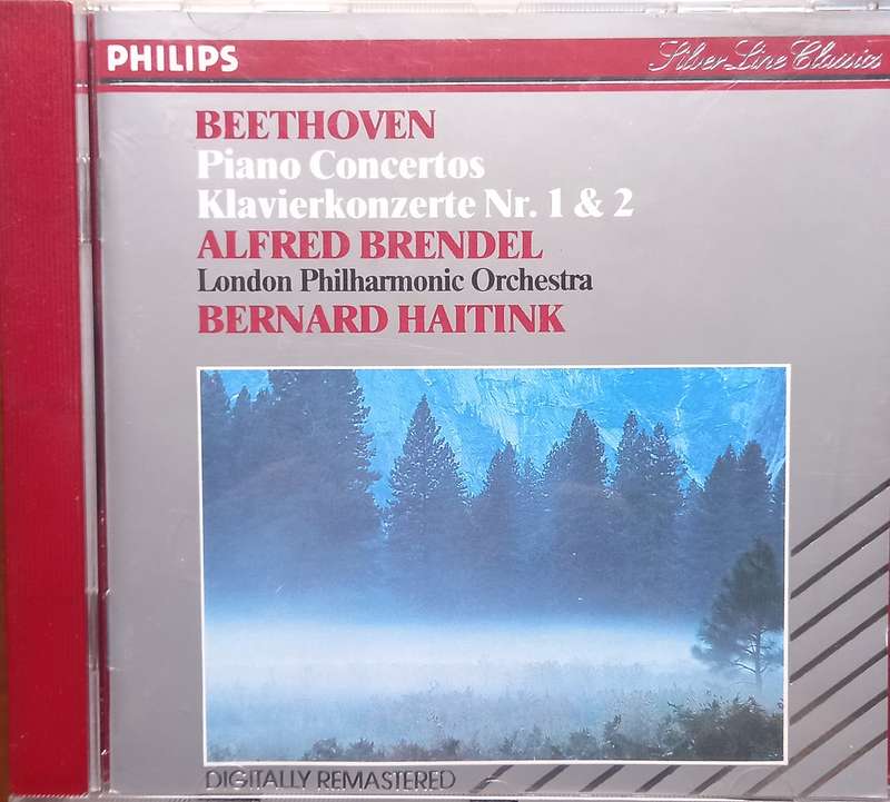 Beethoven: Piano Concertos nos. 1 and 2 (Brendel/Haitink)