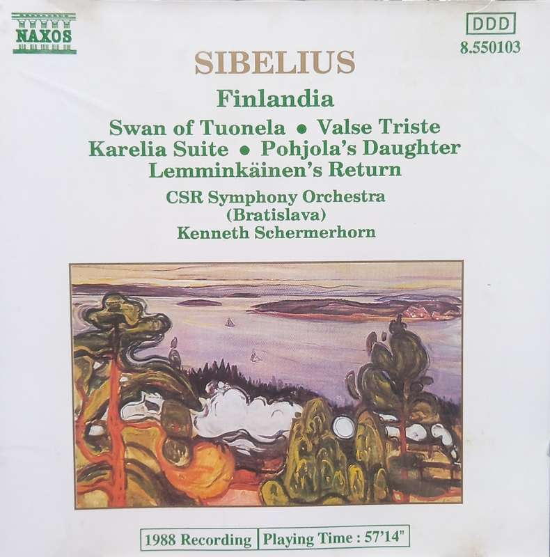 Sibelius: Karelia Suite, Finlandia, Pohjola's Daughter etc. (CD)