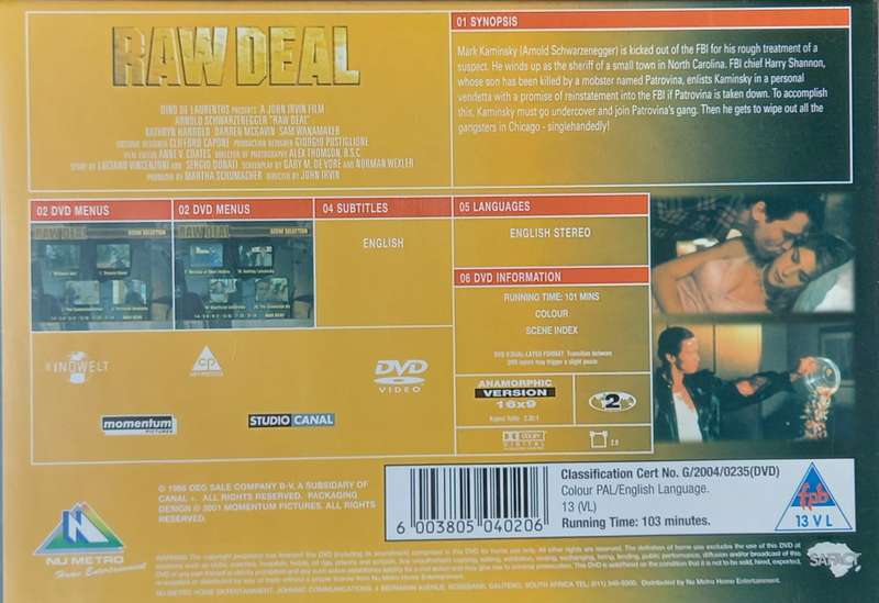 Raw Deal (DVD)