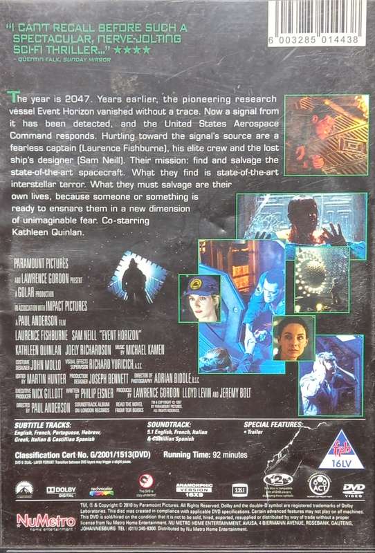 Event Horizon (DVD)