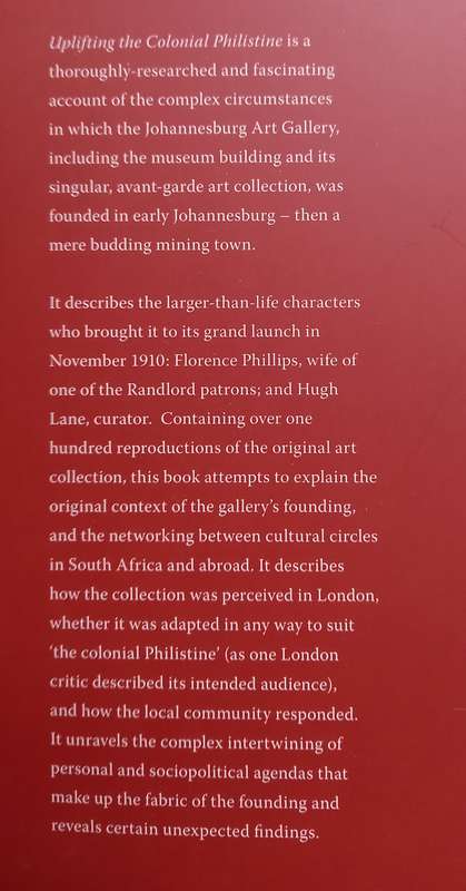 Jillian Carman, Uplifting the Colonial Philistine