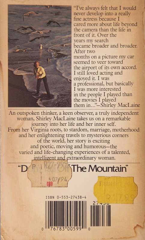 Shirley MacLaine, Don't Fall Off The Mountain