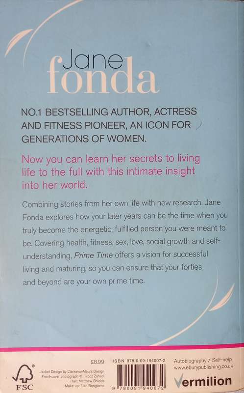 Jane Fonda, Prime Time: Making the Most of All Your Life